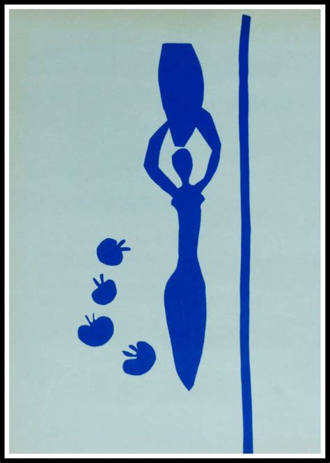 Lithography Henri Matisse Nude Blue VI 1958 GALERIE 41