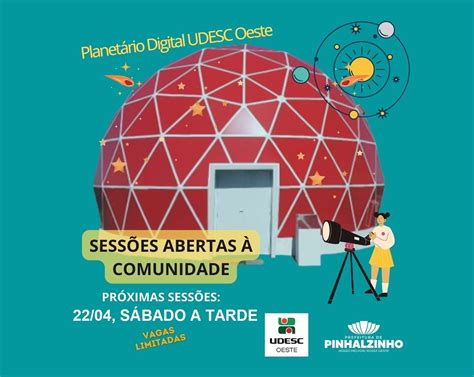 Not Cia Planet Rio Digital Da Udesc Oeste Abre Inscri Es Para