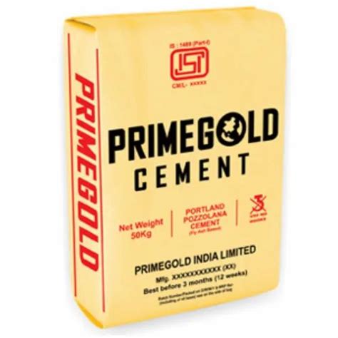 Prime Gold Cement Ppc Packaging Size Kgs At Rs Bag In