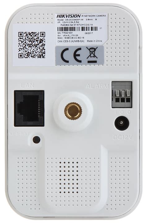 IP CAMERA DS-2CD2442FWD-IW(2.8mm)(PSU) Wi-Fi - 4.0 Mpx... - Wi-Fi IP ...