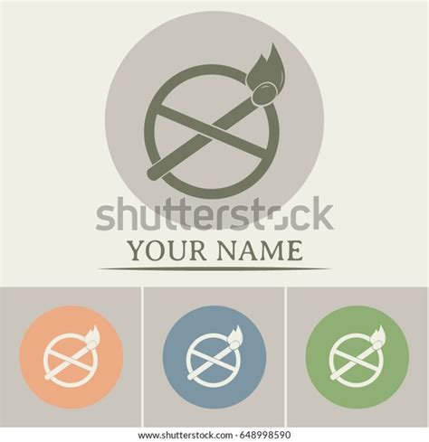 No Naked Flame Warning Sign Vector Stock Vector Royalty Free Shutterstock