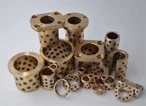 Customizable Plain Sleeve Bearing Good Physical Performance Copper