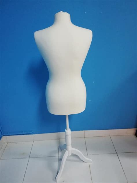 Manequim Feminino Para Costura Profissional Completo Cor Branco Tamanho