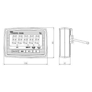 DS-204 仕様 | 別体の表示器にワイヤレスで 重量を送信可能なクレーンスケール | 製造・物流 | 寺岡精工