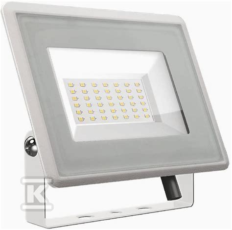 Projektor LED V TAC 50W SMD F CLASS Biały VT 4954 6400K 4300lm 6754