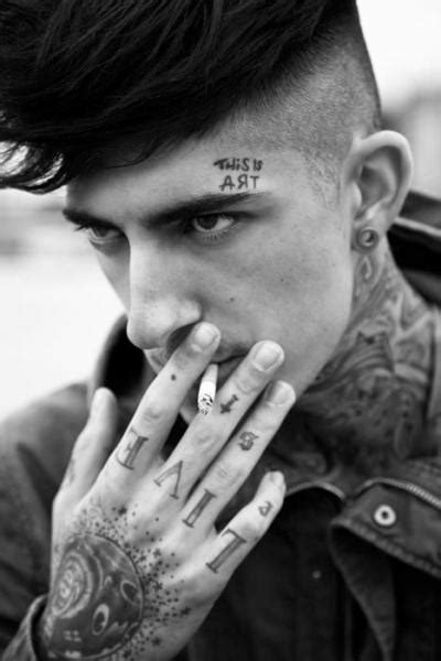 Face Tattoos For Men Ideas And Designs For Guys