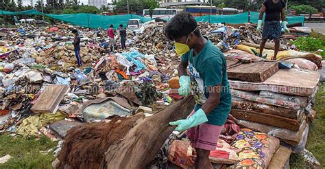 Flood Waste Heaps Up As Safe Disposal Proves Hard Kerala Waste