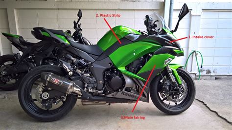 2017 Ninja 1000 Fairings Removal Page 2 Kawasaki Ninja 1000 Forum