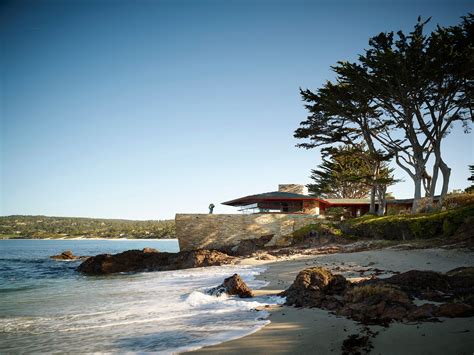 Frank Lloyd Wright Carmel House Interior Cabin On The Rocks – Walker