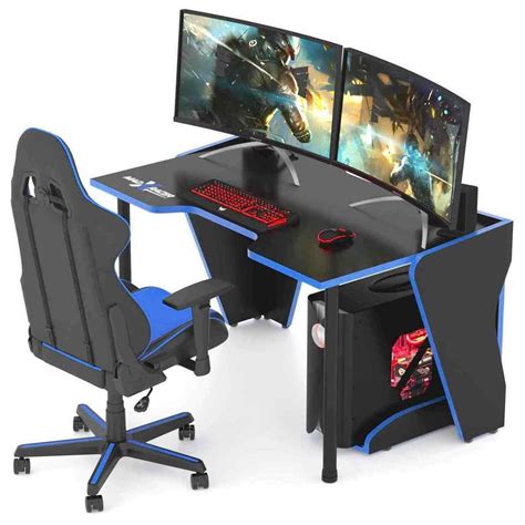 ИГРОВОЙ СТОЛ ДЛЯ КОМПЬЮТЕРА MADXRACER KING GT15/BB