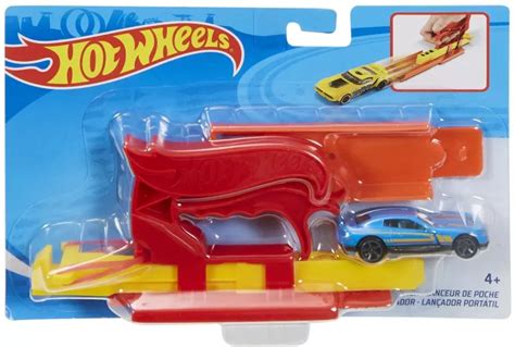 HOT WHEELS SET LANSATOR PORTABIL ROSU SI MASINUTA VVTMTFTH FVM Cel Ro