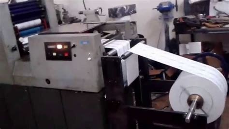MAQUINA ROTATIVA PARA ROLLOS - YouTube