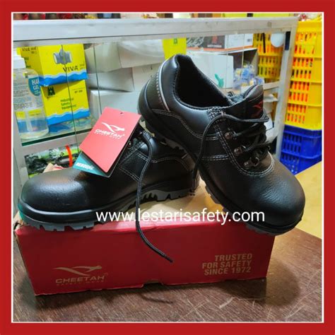 Jual Sepatu Safety Cheetah 7012 H Safety Shoes Cheetah 7012 Hitam