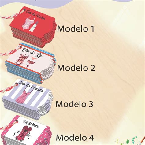 Tag Especial Cordão chá de Lingerie Elo