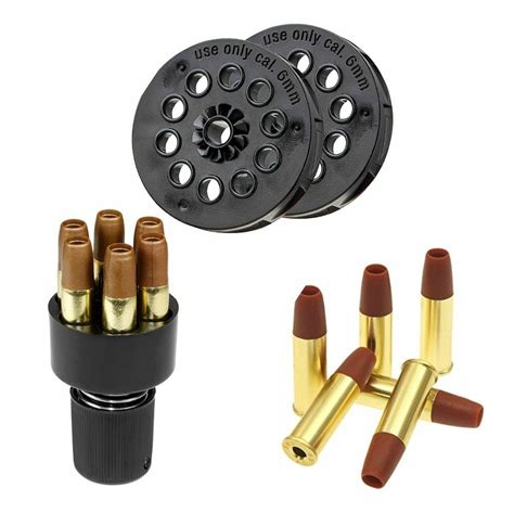 Shop Airsoft Revolver Shells, Cartridges, and Clips!