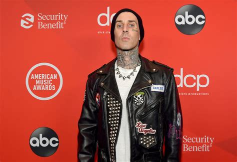 How many times has Travis Barker been married?