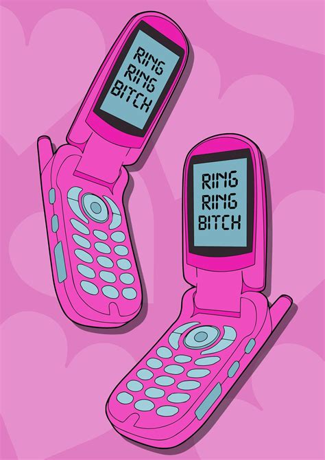 Mobile Flip Phone 1990 S 2000 S Aesthetic Poster Print Poster Prints 2000s Aesthetic Flip Phones