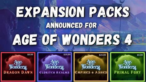 Expansion Packs Included In Age Of Wonders Premium Edition Youtube