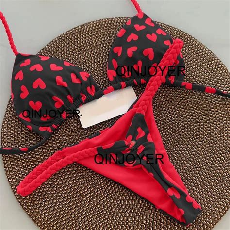 Conjunto De Bikini Con Tanga Para Mujer Traje De Ba O Ba Ador Brasile O