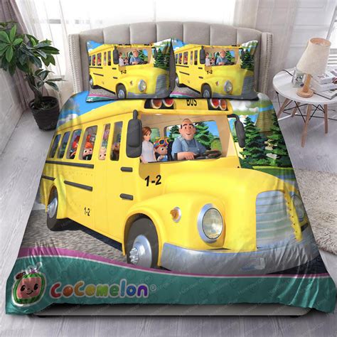 Cocomelon Nursery Rhymes Bed Set Bedding Set - REVER LAVIE