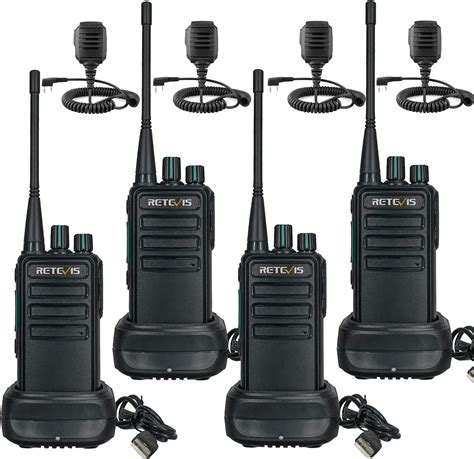 Retevis RT24 Plus Funkgeräte PMR Walkie Talkie Erwachsene 16 Kanäle