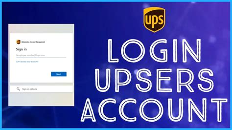 Ups Employee Login How To Login Account 2023 Youtube