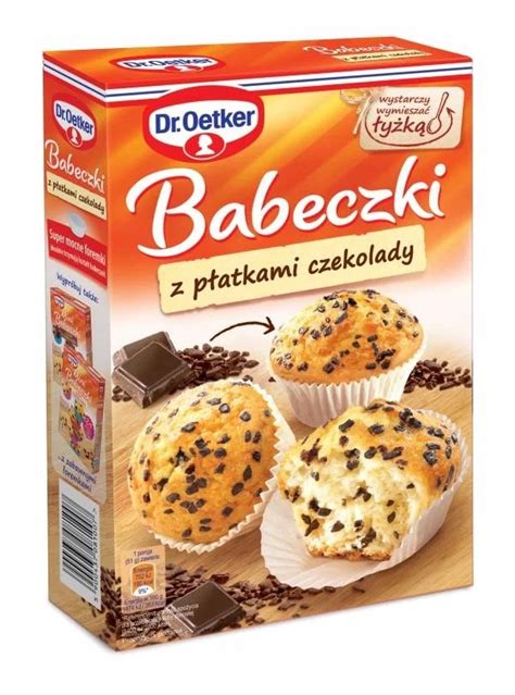 Dr Oetker Babeczki z płatkami czekolady 300 g 13001492040 Allegro pl