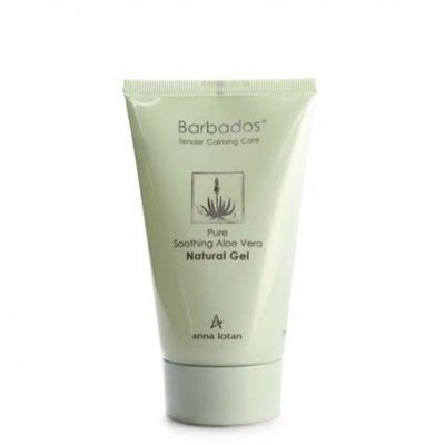 Barbados Pure Soothing Aloe Vera Natural Gel 125ml Anna Lotan זאפ