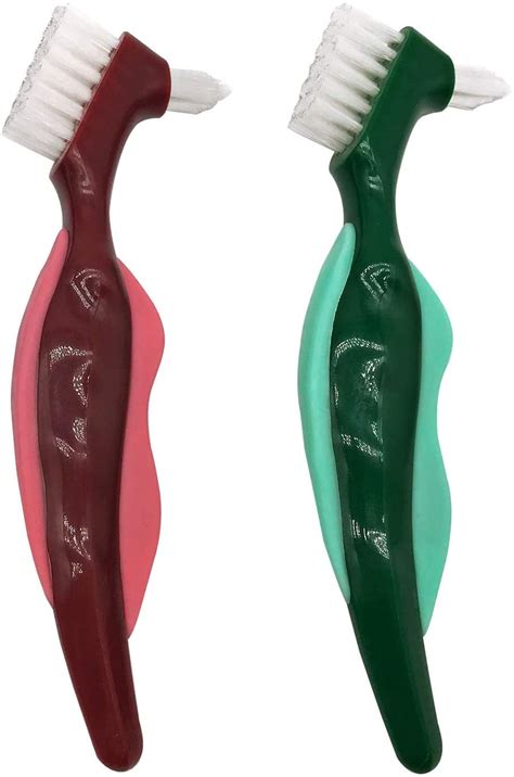 Premium Hard Denture Brush Toothbrush, Cleaning Brush, Multi-Layered ...