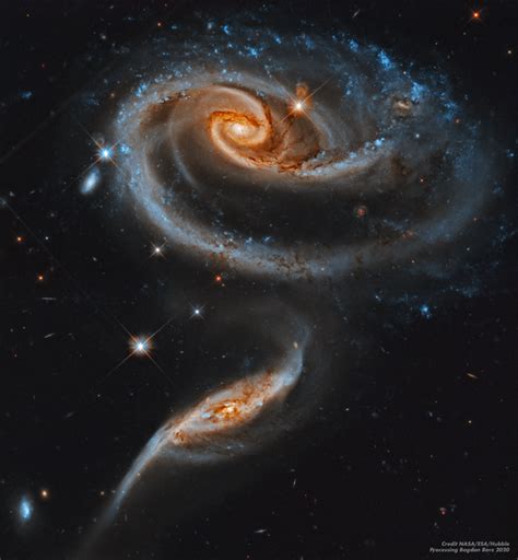 Interacting Galaxies In Andromeda Arp From Hst Bogdan Borz