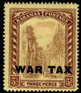 Stamp Overprinted War Tax Bahamas War Tax Stamps Mi Bs Sn Bs Mr