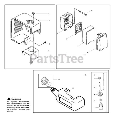 Poulan Pro Bp 402 Poulan Pro Backpack Blower Tank And Air Filter Assembly Parts Lookup With