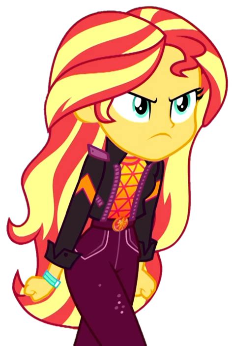 Sunset Shimmer (Angry) by Legobuilder100 on DeviantArt