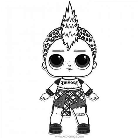 Раскраски Кукла лол мальчик (39 шт.) - скачать или распечатать ...