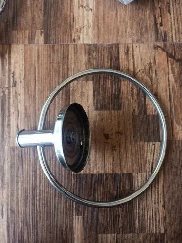 Polished Silver Stainless Steel Bathroom Towel Ring At Rs 250 Piece In