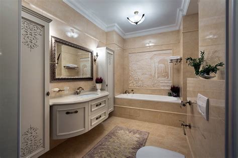 Дизайн ванны в классическом стиле - самые модные варианты интерьеров