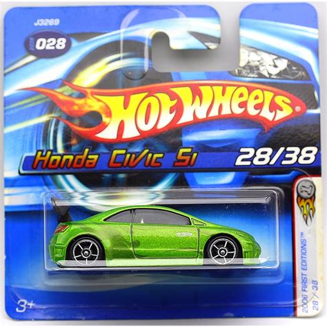 Hot Wheels Em Estoque Rodas Quentes Gdg Civic Honda Ef Eg Si Tipo R Type