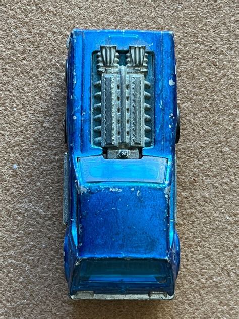 1971 Hot Wheels Redline Open Fire Very Rare Blue Ebay