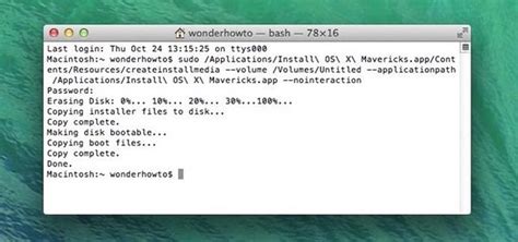 Creare Un Unit Di Installazione Di Mavericks Yosemite Hardware