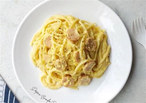 Resep Creamy Spaghetty Carbonara Oleh Dapur Bunda Daisy Cookpad