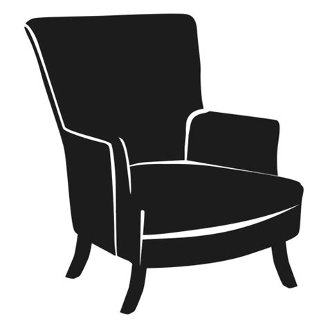 Wingback Chair Flat Icon Descargar Pngsvg Transparente