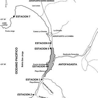 Mapa Del Rea De Estudio Con La Ubicaci N De Las Localidades