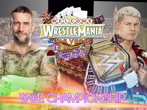 Potential WrestleMania 41 Main Event : r/SquaredCircle