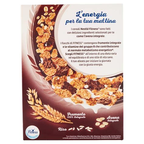 Nestlé Cereali Fitness Cioccolato Fondente Dark Chocolate Cereals 375g