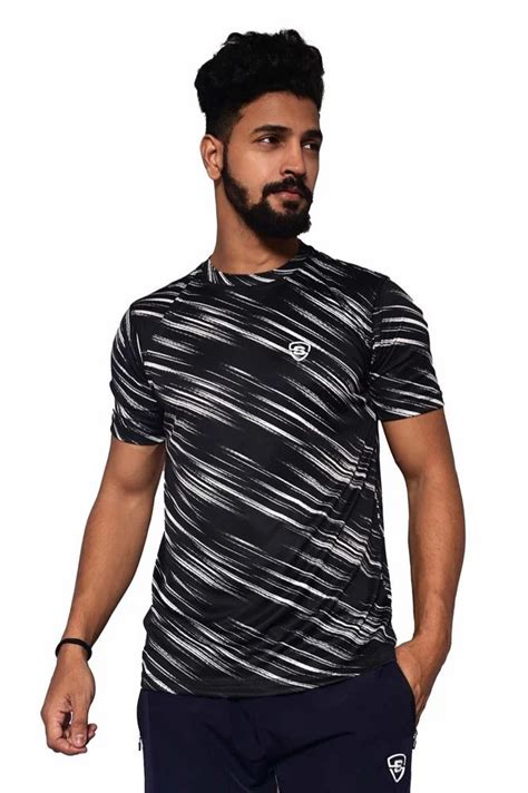 Men Micro Dri Fit Xl Stretchable Sublimation T Shirt Printed At Rs