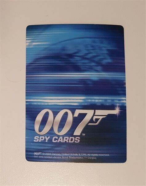 James Bond Spy Cards Ccg Trading Card Singles Danjaq You