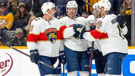 Florida Panthers Win 7th Straight, Beating Predators 4-1 – NBC 6 South ...