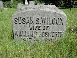 Susan Sherman Wilcox Bosworth 1817 1898 Mémorial Find a Grave