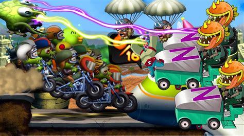 Zombie Tsunami Max Level 197 Vs Plants Vs Zombies Hack Vs All RiderZ