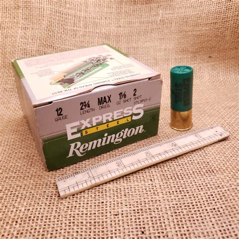 Remington Express Steel 12 Gauge Ammo Pack 25 Rounds 2 3 4 Inch